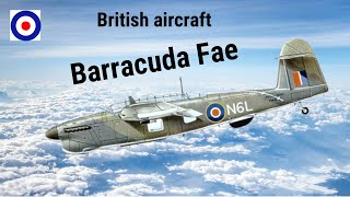 World War II warplanes  British aircraft Fairey quotBarracudaquot torpedo bomber [upl. by Geerts]