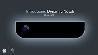 Introducing Dynamic Notch on iPhone  Apple [upl. by Maroj]