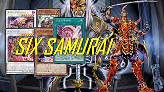 NEW SIX SAMURAI deck Jun2024  Post Rage of the Abyss [upl. by Ogaitnas]