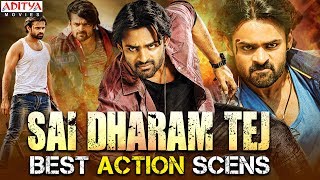 Sai Dharam Tej Best Action Scenes  South Indian Hindi Dubbed Movie  Supreme Khiladi Full Movie [upl. by Hamrah]