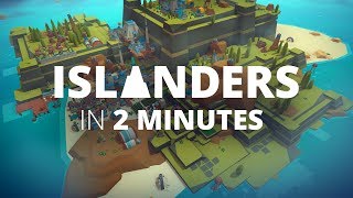 ISLANDERS Launch Trailer  Minimalist City Builder [upl. by Nanreit]