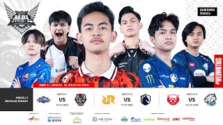 🔴 LIVE  MPL ID S14  Regular Season Hari 3 Minggu 3  Bahasa Indonesia [upl. by Rotciv69]