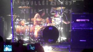 Jimmy DAnda Drum Solo  The Key Club December 30 2011 Bulletboys [upl. by Yenroc342]