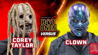 Slipknot’s Corey Taylor vs Shawn “Clown” Crahan  Hot Ones Versus [upl. by Bottali]