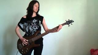 Metallica  Whiskey in the Jar Bass Cover by Chrissy [upl. by Amikat105]