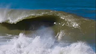 PADDLE ATTEMPT TO SURF A FRISKY LEFT HAND SLAB AFTER A BIG NIGHT [upl. by Edmanda744]