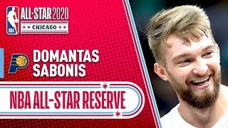 Domantas Sabonis 2020 AllStar Reserve  201920 NBA Season [upl. by Drofwarc438]