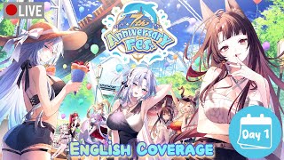 Azur Lane LIVE 7th Anniversary Stream  DAY 1 [upl. by Hairacaz]