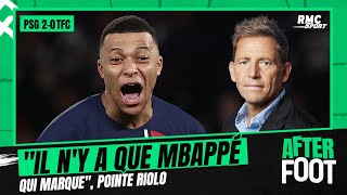 PSG 20 TFC  quotIl ny a que Mbappé qui marquequot Riolo pointe le déficit de finition des Parisiens [upl. by Negam306]