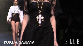 DOLCE ＆ GABBANA FW 201314 collection [upl. by Llenram]