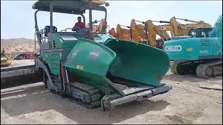 Vogele Asphalt Paver Year 2013 Jawwad Qureshi Heavy Equipments Trading LLC Dubai 00971555236533 [upl. by Urbanna]