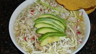 Receta de Pozole Blanco [upl. by Ttenna]