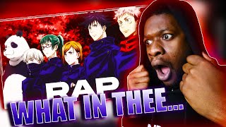 JUJUTSU KAISEN TOKYO STUDENTS CYPHER  quotSorcery Fightquot  Breeton Boi ft Shwabadi HalaCG REACTION [upl. by Adora]