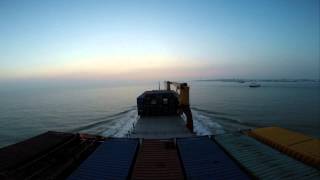 mv Hollandia Departure Vlissingen [upl. by Sisak]