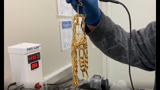 24K Gold Plating  ProLab  Chain Plating [upl. by Enyad]