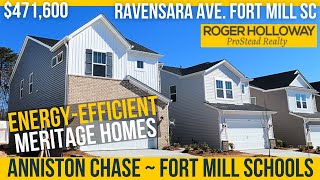 New Construction Homes For Sale in Fort Mill Anniston Chase [upl. by Sorvats]