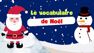 Apprends le vocabulaire de Noël en français avec Bobby le Panda [upl. by Samled]