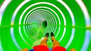 Space Hole Water Slide at Chochołowskie Termy [upl. by Ecnerwaled]