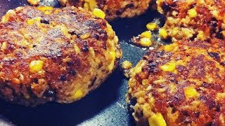 Black Bean Burger Recipe Vegan [upl. by Inor]