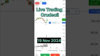 Live Trading Commodity Market  live profit 2k  Crudeoil Trading intradaytrading crudeoillive [upl. by Yehsa845]