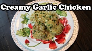 Creamy Garlic Chicken Thighs  How To  One Skillet  Chef Lorious [upl. by Allred114]