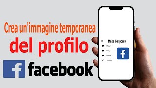 Come impostare unimmagine temporanea del profilo su Facebook  Crea unimmagine temporanea profilo [upl. by Atwahs]