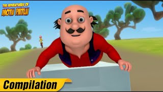 Motu Aur Police Chingam  New Compilation  247  Hindi Cartoon  Motu Patlu  S01  spot [upl. by Nylatsirk]