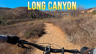 Long Canyon Trail  Mountain Biking  Simi Valley CA [upl. by Herald270]