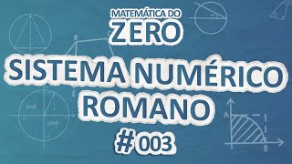 Matemática do Zero  Números romanos algarismos romanos  Brasil Escola [upl. by Yhtommit]