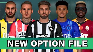 PES 2017  New Option File 2024 For FC24PATCH V2  Summer Transfers September 2024 [upl. by Ahsinned]