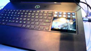 Razer Blade Gaming Laptop Hands On [upl. by Karylin]