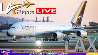 🔴LIVE LAX Airport  LAX LIVE  LAX Plane Spotting [upl. by Jeanelle]