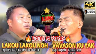 Riston VS Petrus 👉 Live Medley Murut Lakou Lakou Noh amp Vavason Ku Yak [upl. by Adnohral]