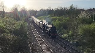 44871 at South Wigston 6424 [upl. by Adnilema]