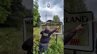 Este hombre restaura una belleza oculta en la carretera😮 shortsvideo [upl. by Leary]