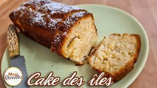 Cake des îles à lAnanas et Noix de Coco  Recette Facile [upl. by Anij]