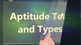 Aptitude Test and Types [upl. by Adien]