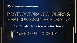 2024 Postdoctoral Scholars and Mentors Awards Ceremony [upl. by Aimee]