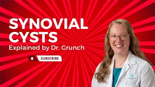 Case study 52  Learn about Synovial Cysts with Dr Betsy Grunch  neurosurgeon [upl. by Eimaj920]