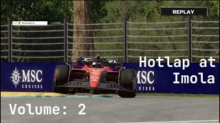 Hotlap at Imola Vol 2 Part 2 formula1 automobile f12023 f123 racing f1 [upl. by Eisej213]