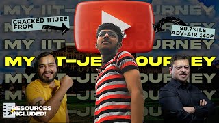 My Journey of Cracking IITJEE from Youtube ftPhysicsWallah 🔥 [upl. by Aynotal]