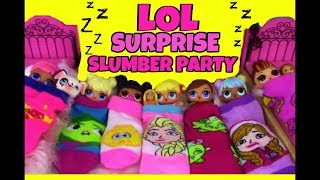 LOL Surprise Party Pack Light UPS LOL Glam Glitter DOLLS Series 1 TOYS Unboxing TINS [upl. by Eisiam]