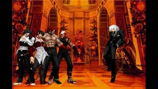 KOF Mugen Keyser Team VS Black Kulou Request Match [upl. by Raasch]