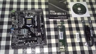 Unboxing ASROCK H310MHDVM2 [upl. by Cheyney]