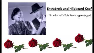 Extrabreit und Hildegard Knef  Für mich solls rote Rosen regnen Lyrics [upl. by Margetts955]