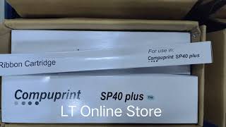 Compuprint Speed SP40 Plus Ribbon [upl. by Kostival929]