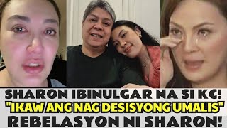 Sharon Cuneta Nagsalita na sa AWAYAN nila KIKO Pangilinan at KC Concepcion Sharon IBINULGAR si KC [upl. by Suhpoelc]