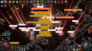 150 Divines in 1 Map  Path of Exile 324 Necropolis [upl. by Ahsienet]