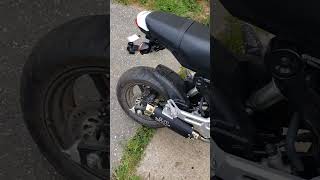 2024 honda grom zoom loop exhaust w baffle [upl. by Ritter]