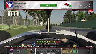 Imola Super Formula SF23 Hotlap Super Formula IMSIM Series [upl. by Ventre504]